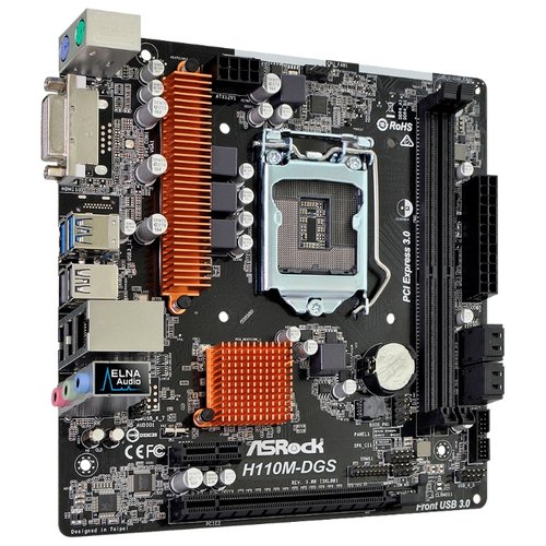 Motherboard specification ASRock H110M-DGS R3.0