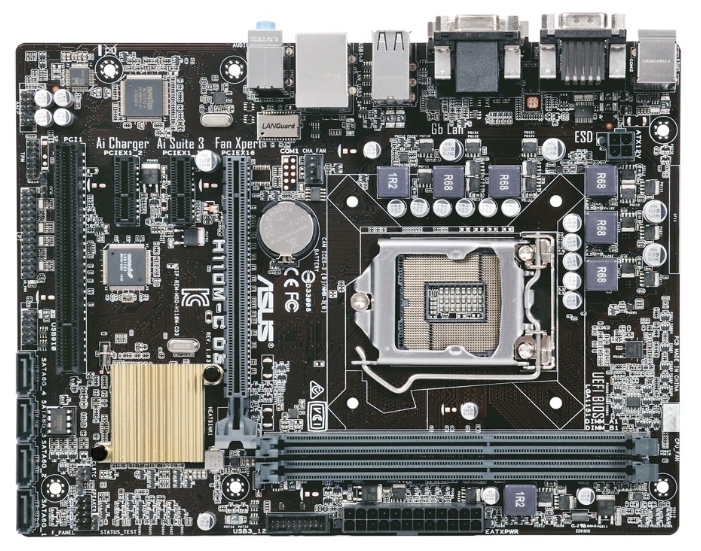 Motherboard specification ASUS H110M-C D3
