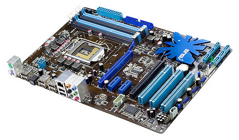 Motherboard specification ASUS P7P55 LX