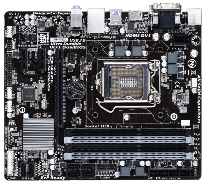 難ありマザボ GIGABYTE GA-Z97M-DS3H LGA1150-