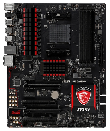 Motherboard specification MSI 970 GAMING