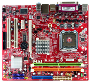 Motherboard specification MSI G31M3-F