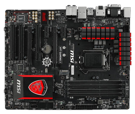 Motherboard specification MSI H97 GAMING 3