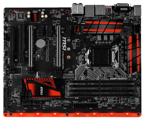 Motherboard specification MSI Z170A GAMING PRO