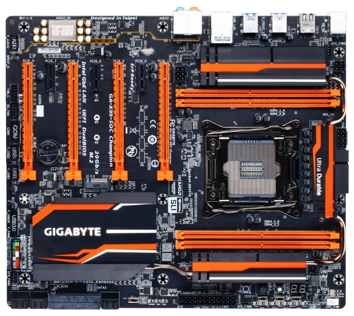 Motherboard Specification Gigabyte Ga X Soc Champion Rev